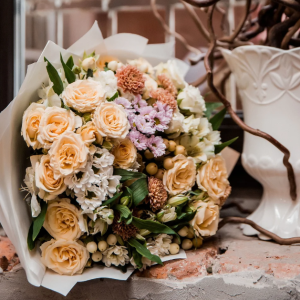 Spring Daisy & Tulip Basket